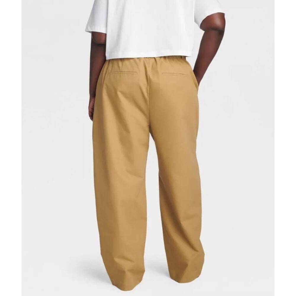 KBB by KAHLANA Women's 'The Barrel Wide Leg Trousers' - Brown - Picture 3 of 3